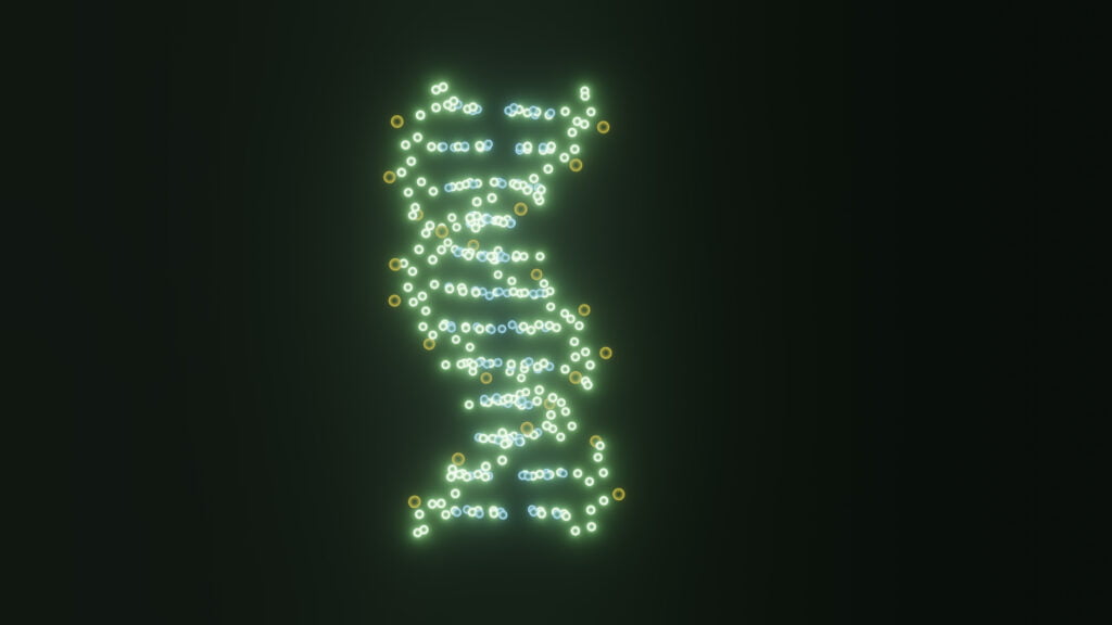 DNA structure animation